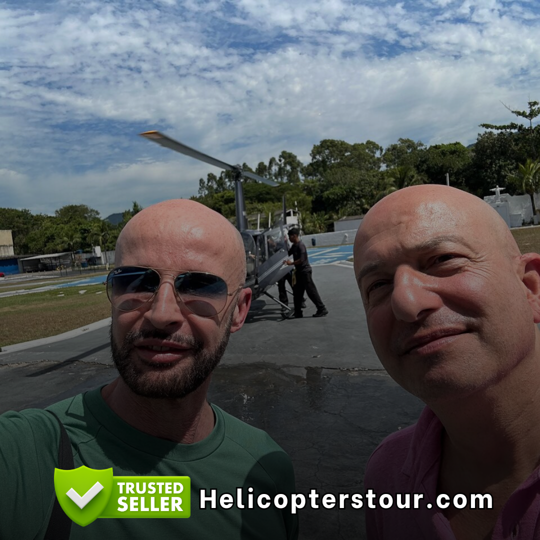Rio de Janeiro Helicopter flight in Christ the Redeemer Review Best Helicopter Tour