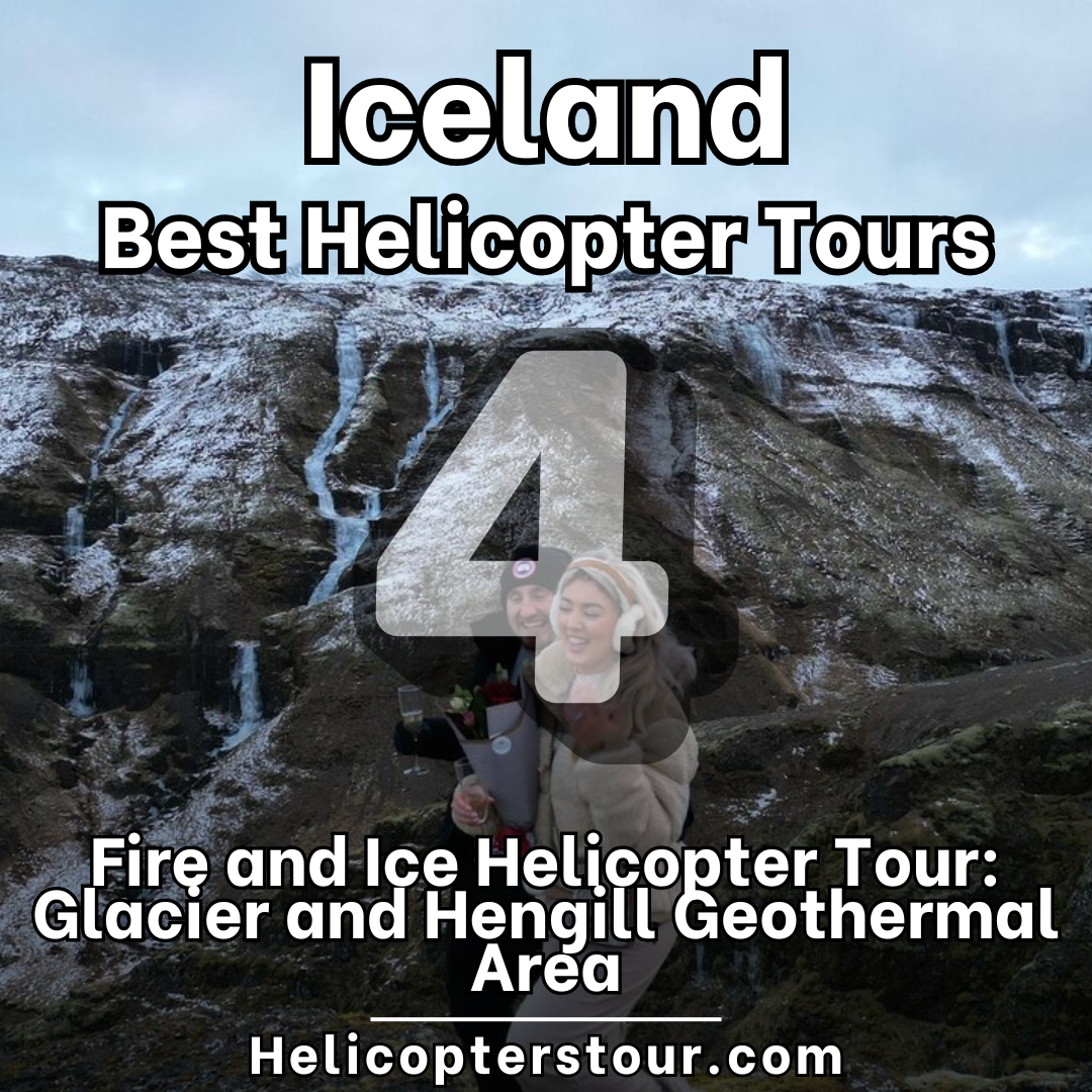 Fire and Ice Helicopter Tour: Glacier and Hengill Geothermal Area - Top 15 Iceland Helicopter tours - Learn more at Helicopterstour.com