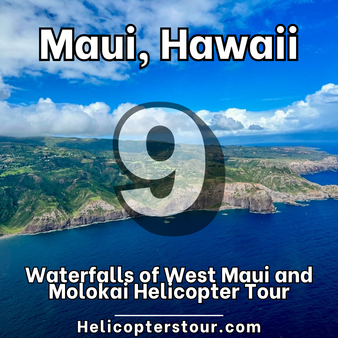 Waterfalls of West Maui and Molokai Helicopter Tour - Top 15 Helicopter Tours for Maui, Hawaii