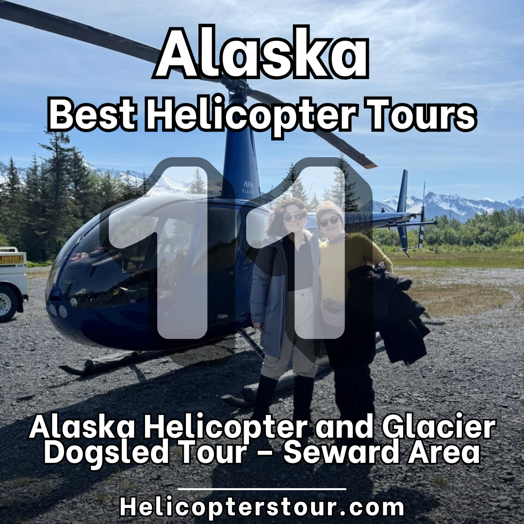 Alaska Helicopter and Glacier Dogsled Tour – Seward Area - Top 18 Alaska Helicopter Tours - Learn more at Helicopterstour.com