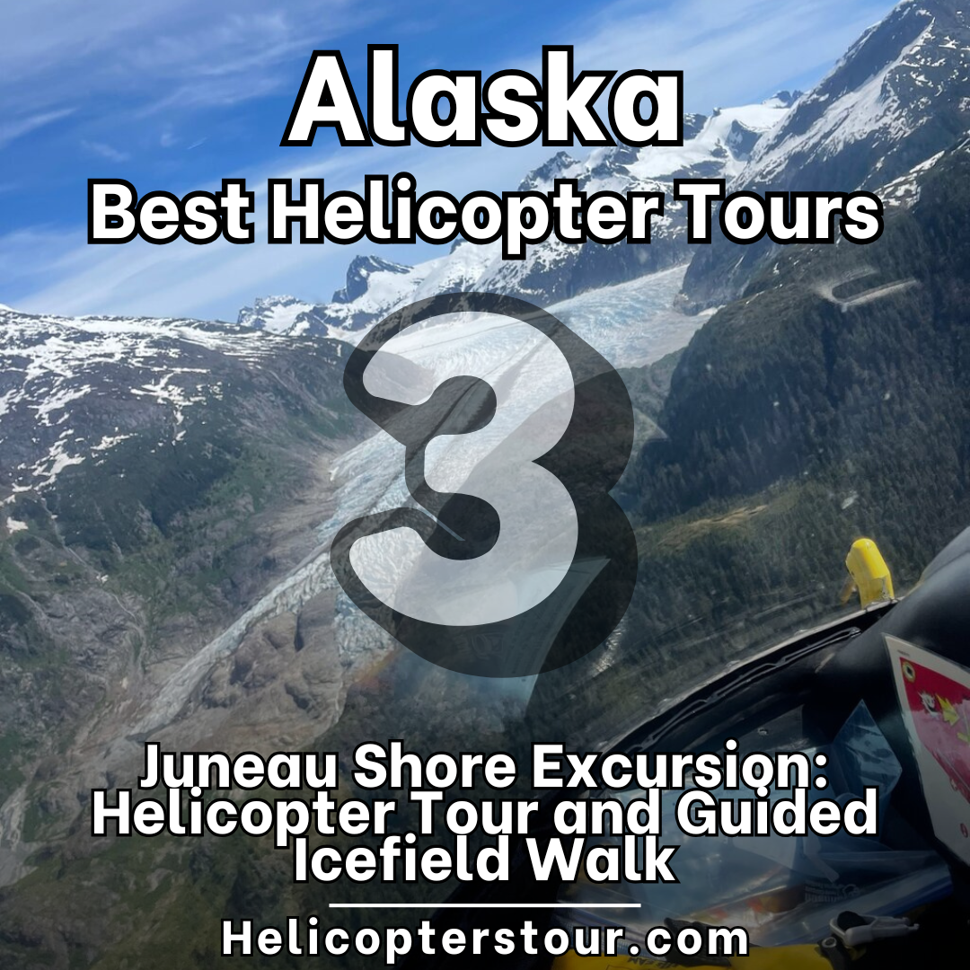 Juneau Shore Excursion: Helicopter Tour and Guided Icefield Walk - Top 18 Alaska Helicopter Tours - Learn more at Helicopterstour.com
