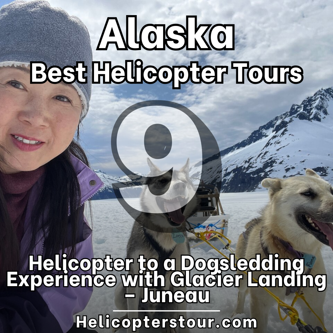 Helicopter to a Dogsledding Experience with Glacier Landing – Juneau - Top 18 Alaska Helicopter Tours - Learn more at Helicopterstour.com