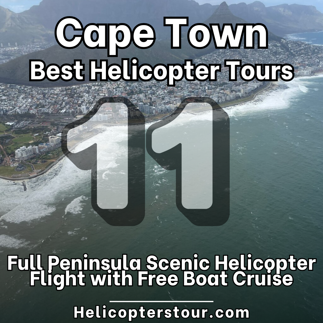 Full Peninsula Scenic Helicopter Flight with Free Boat Cruise - Top 20 Cape Town Helicopter Tours - Learn more at Helicopterstour.com
