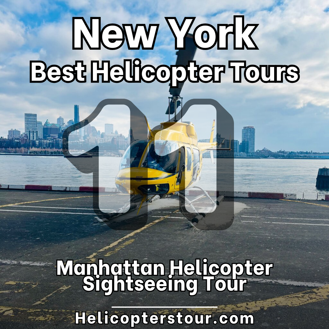 Manhattan Helicopter Sightseeing Tour - Top 25 New York City Helicopter Tours - Learn more at Helicopterstour.com