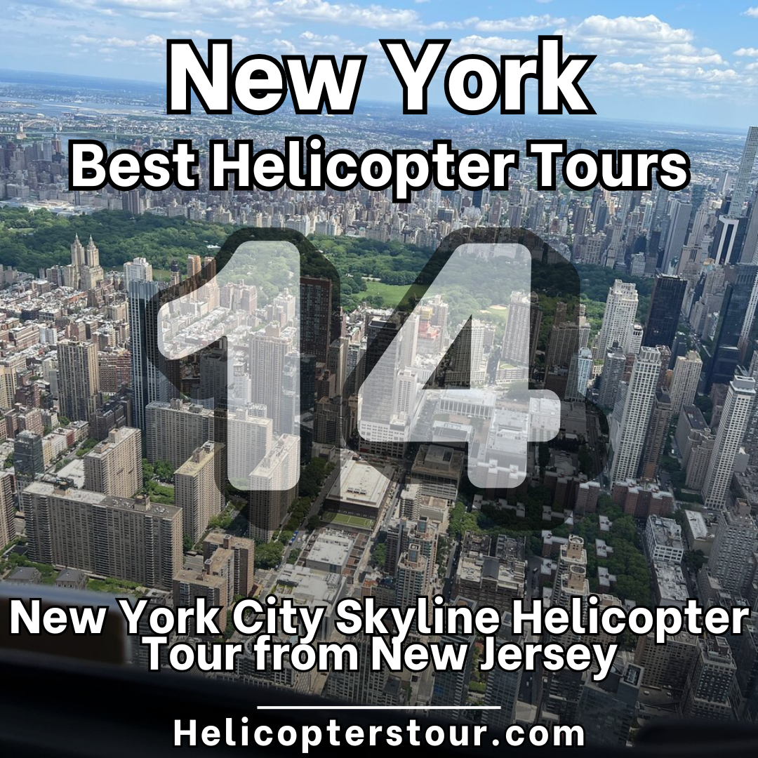 New York City Skyline Helicopter Tour from New Jersey - Top 25 New York City Helicopter Tours - Learn more at Helicopterstour.com