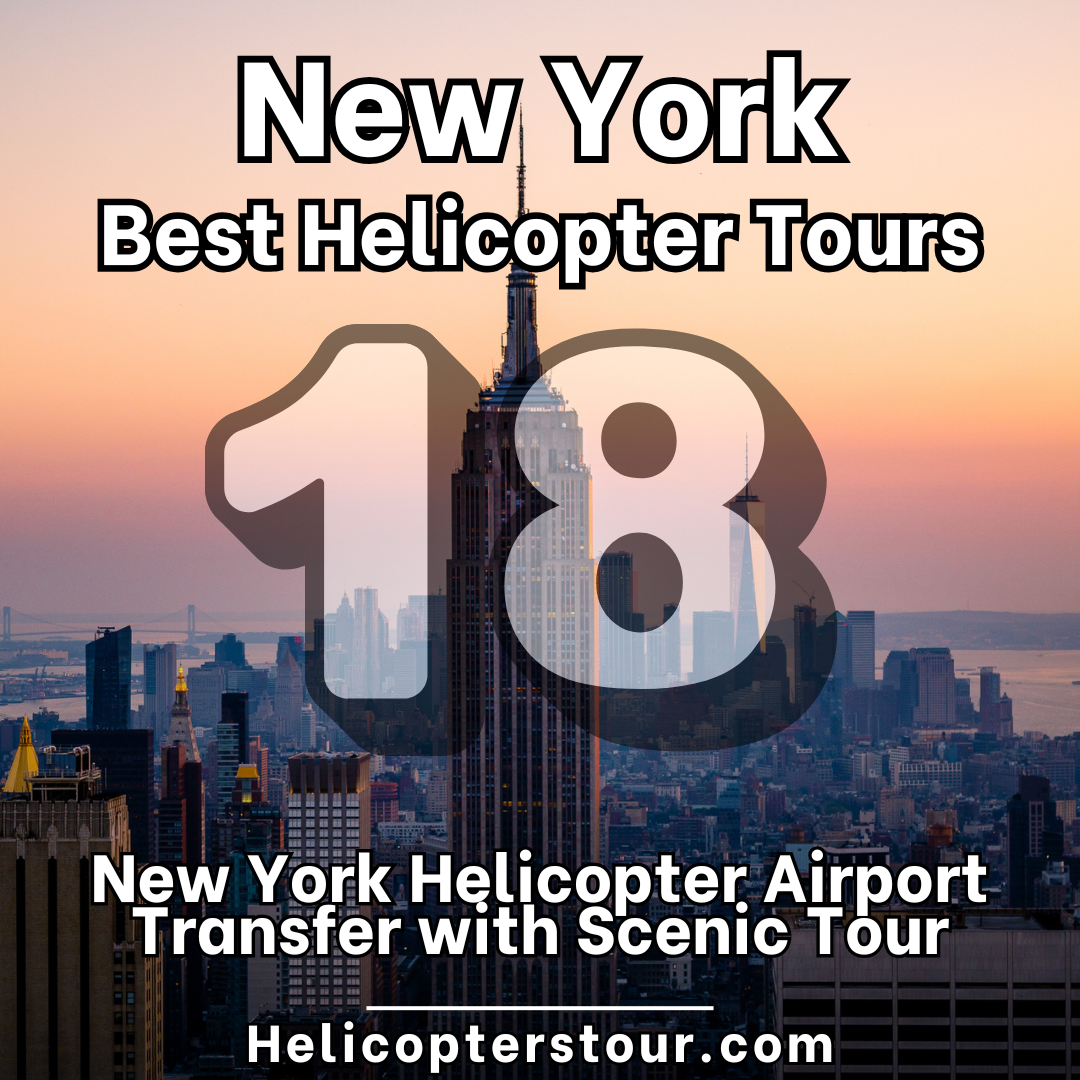 New York Helicopter Airport Transfer with Scenic Tour - Top 25 New York City Helicopter Tours - Learn more at Helicopterstour.com