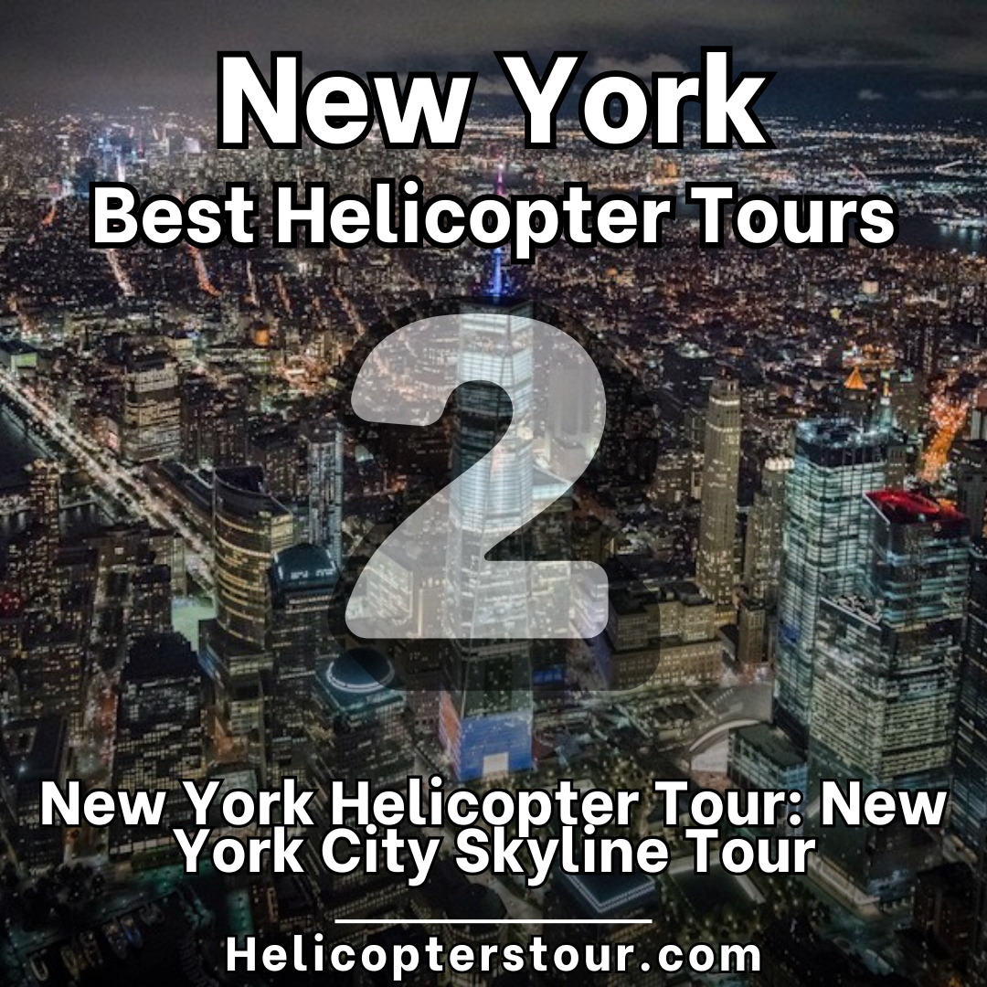 New York City Skyline Helicopter Tour (Night Flight) - Top 25 New York City Helicopter Tours - Learn more at Helicopterstour.com