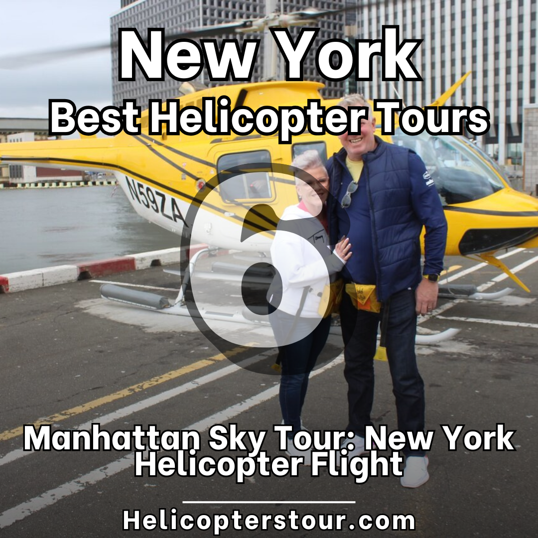 Manhattan Sky Tour: New York Helicopter Flight - Top 25 New York City Helicopter Tours - Learn more at Helicopterstour.com