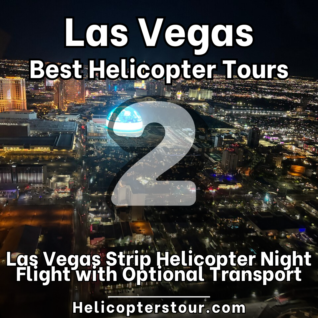 Las Vegas Strip Helicopter Night Flight with Optional Transport