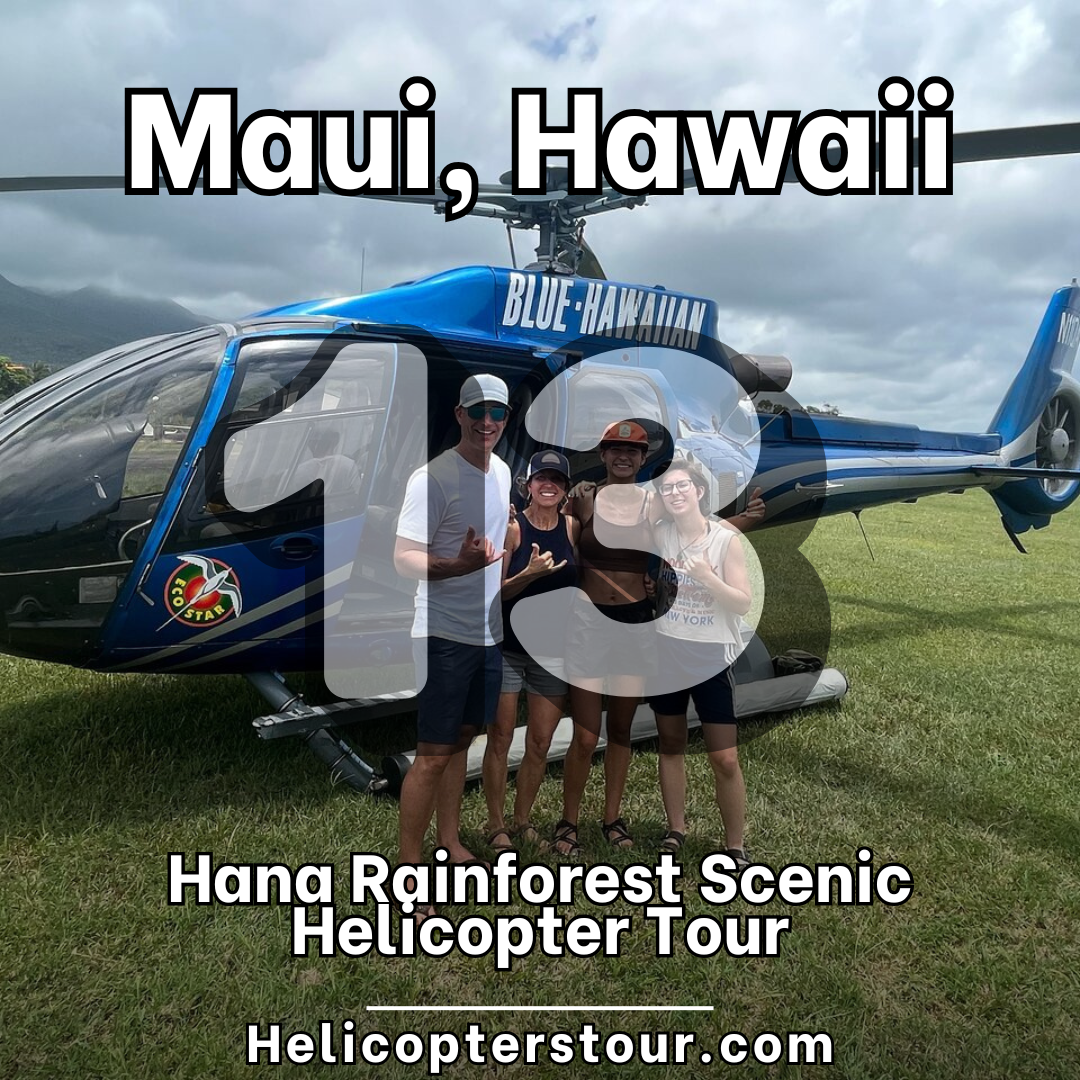 Hana Rainforest Scenic Helicopter Tour - Top 15 Helicopter Tours for Maui, Hawaii
