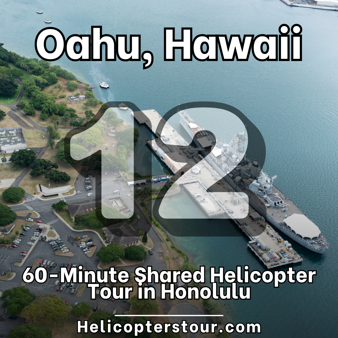 60-Minute Shared Helicopter Tour in Honolulu - Top 20 Oahu Helicopter Tours at Helicopterstour.com