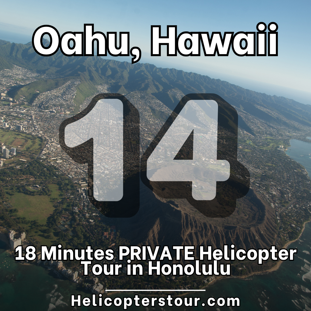 18 Minutes PRIVATE Helicopter Tour in Honolulu - Top 20 Oahu Helicopter Tours at Helicopterstour.com