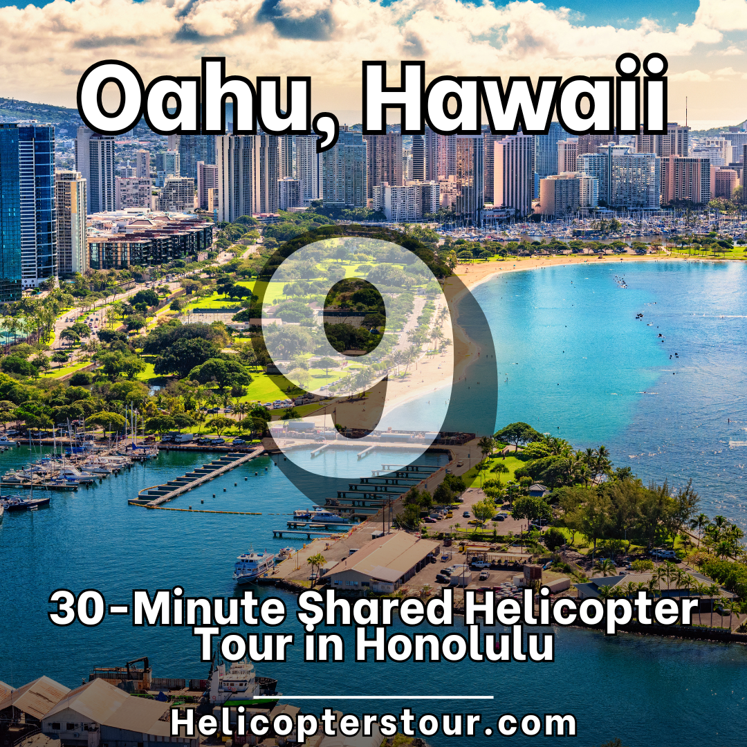 30-Minute Shared Helicopter Tour in Honolulu - Top 20 Oahu Helicopter Tours at Helicopterstour.com