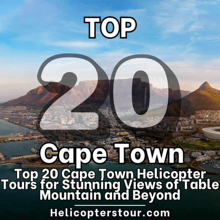 Top 20 Cape Town Helicopter Tours for Stunning Views.