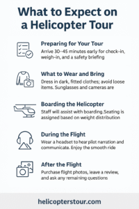 What to Expect on a Helicopter Tour: Before, During, and After