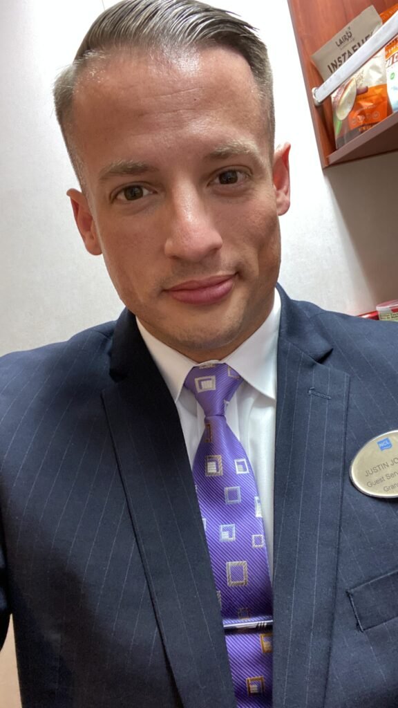 Justin Johnston from Best Helicopter Tours in Working on The Pride of America Cruise Ship
