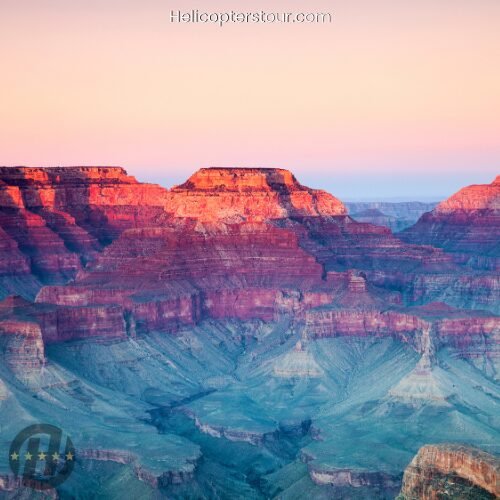 Grand Canyon from a helicopter tour, Grand Canyon Helicopter Wedding