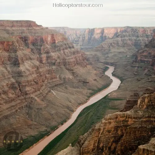 Aerial view of Grand Canyon for the best helicopter tours, Grand Canyon Helicopter Wedding