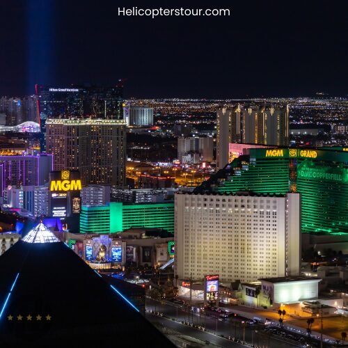 Las Vegas best helicopter tour, Las Vegas Helicopter Night Flight and Optional VIP Transportation