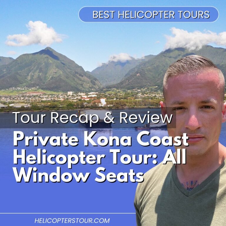 Private Kona Coast Helicopter Tour: All Window Seats – Tour Recap and Review