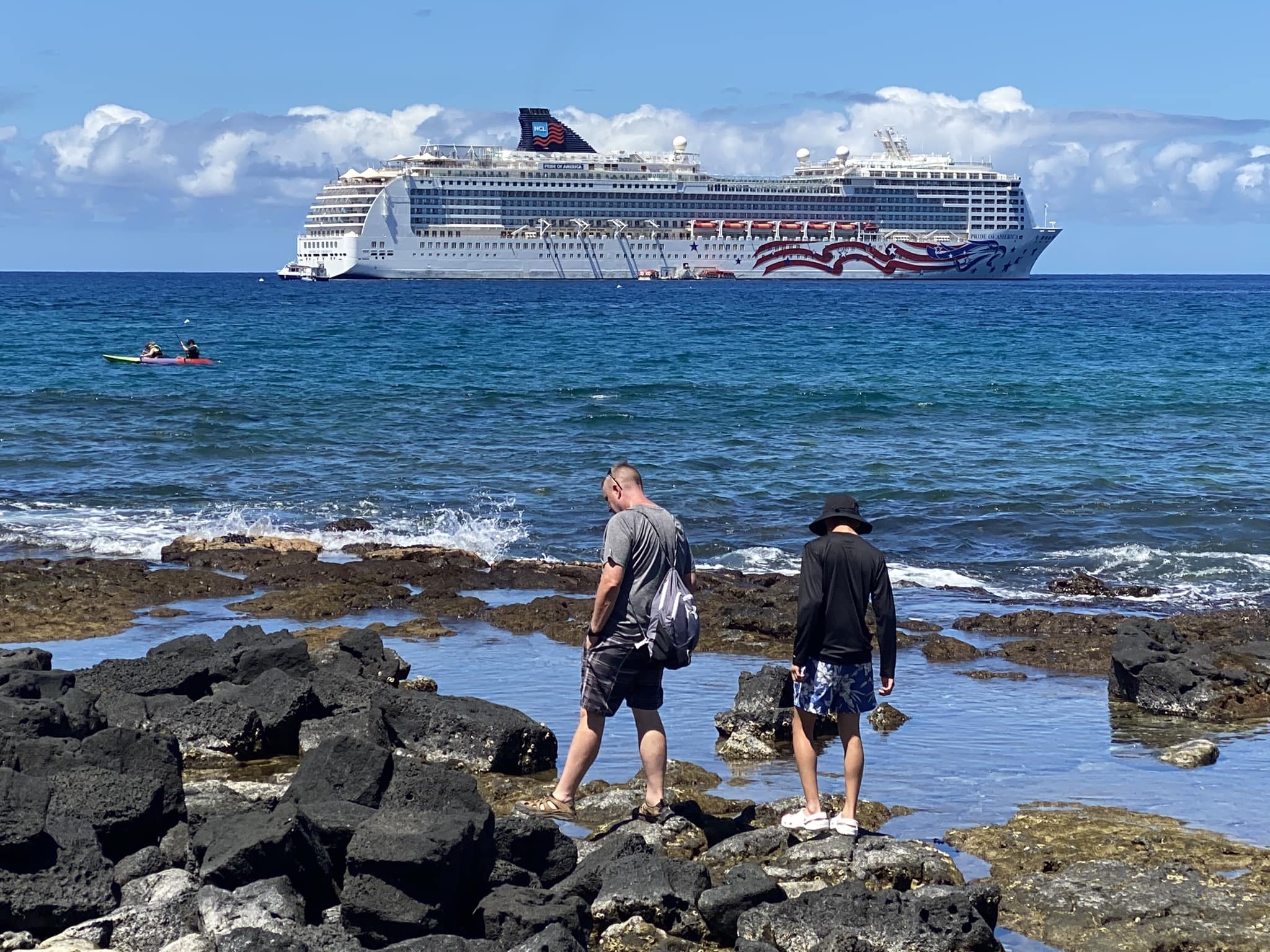 Kona Pride of America Cruise Ship