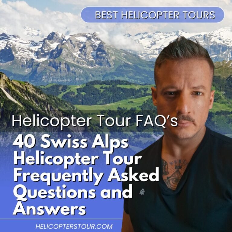 40 Swiss Alps Helicopter Tour Frequently Asked Questions and Answers