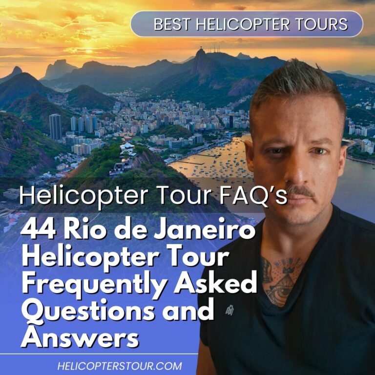 44 Rio de Janeiro Helicopter Tour Frequently Asked Questions and Answers