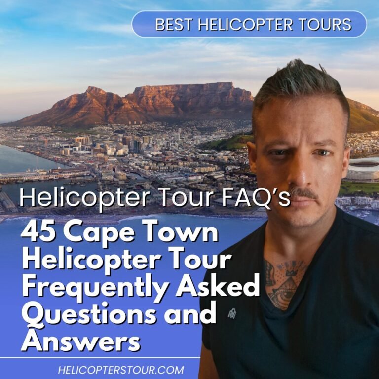 45 Cape Town Helicopter Tour Frequently Asked Questions and Answers