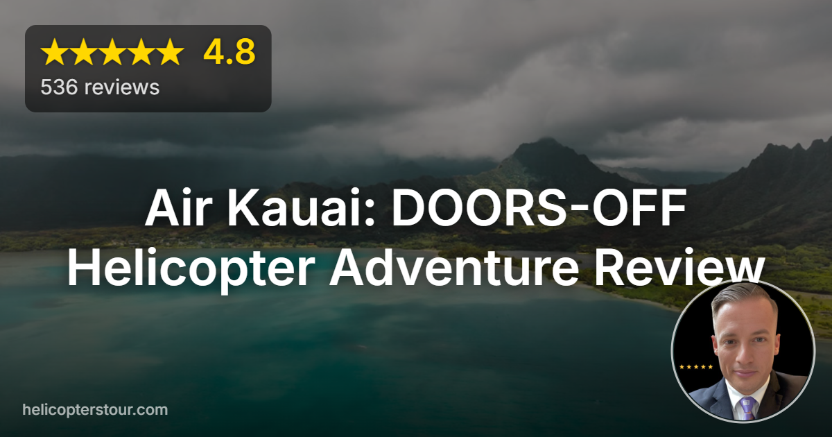 Discover the thrilling Air Kauai: DOORS-OFF Helicopter Adventure with stunning Na Pali Coast views. Read our honest review and book your unforgettable flight!