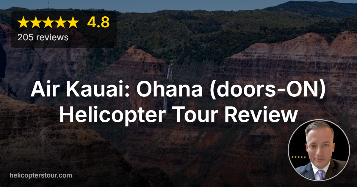 Discover why Air Kauai: Ohana (doors-ON) Helicopter Tour offers stunning Na Pali Coast views. Read our honest review and book your adventure today!