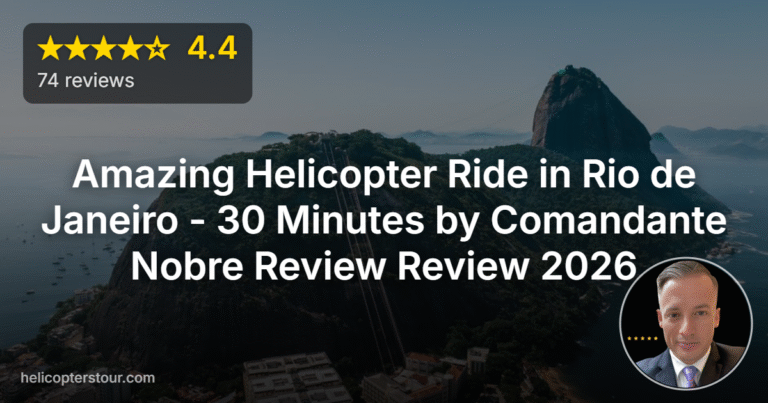 Amazing Helicopter Ride in Rio de Janeiro – 30 Minutes by Comandante Nobre Review Review 2026