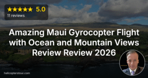 Amazing Maui Gyrocopter Flight with Ocean and Mountain Views Review Review 2026