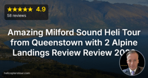 Amazing Milford Sound Heli Tour from Queenstown with 2 Alpine Landings Review Review 2026