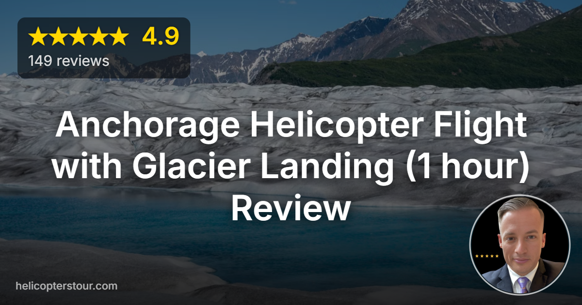 Experience the Anchorage Helicopter Flight with Glacier Landing (1 hour) adventure. Discover stunning glaciers and breathtaking Alaska views!