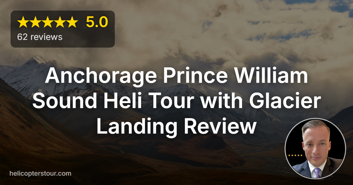 Discover our Anchorage Prince William Sound Heli Tour with Glacier Landing experience. Stunning glaciers, breathtaking views await you!
