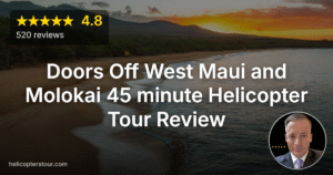 Outstanding Doors Off West Maui and Molokai 45 minute Helicopter Tour Review 2026