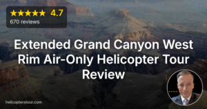 Unbeatable Extended Grand Canyon West Rim Air-Only Helicopter Tour Review 2026