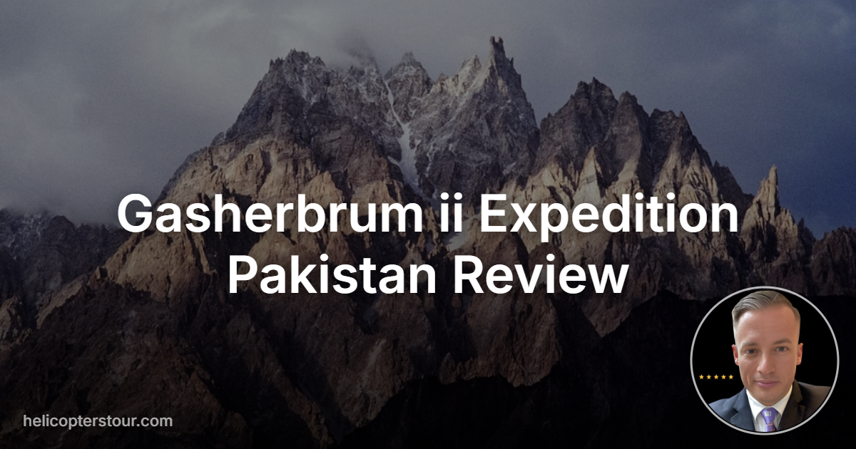 Discover the ultimate Gasherbrum ii Expedition Pakistan adventure. Read our honest review of this epic high-altitude climb. Book your dream summit today!