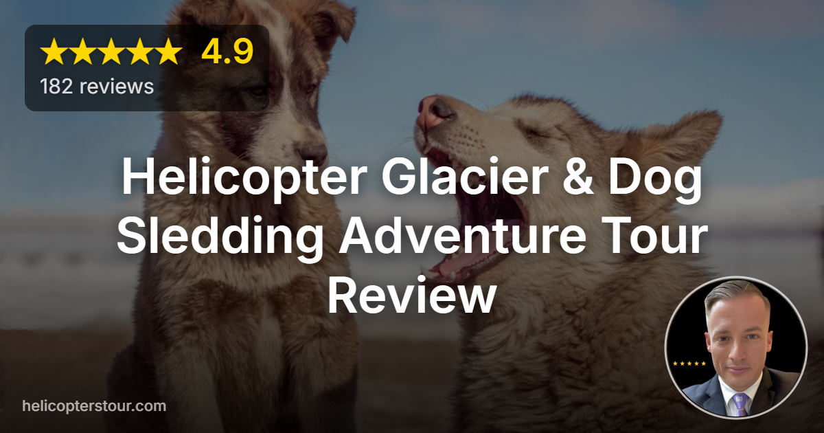 Experience the Helicopter Glacier & Dog Sledding Adventure Tour in Seward, Alaska. Soar over stunning glaciers and mush with huskies on this epic journey!