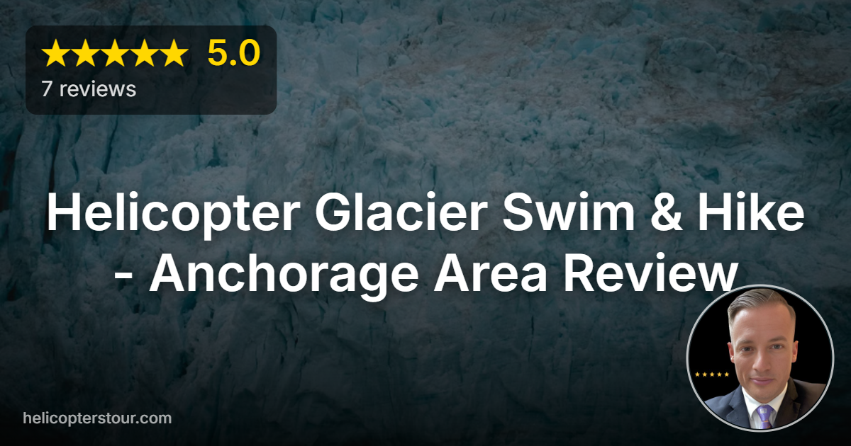 Discover the Helicopter Glacier Swim & Hike - Anchorage Area adventure. Read our honest review of this unforgettable Alaska helicopter experience!