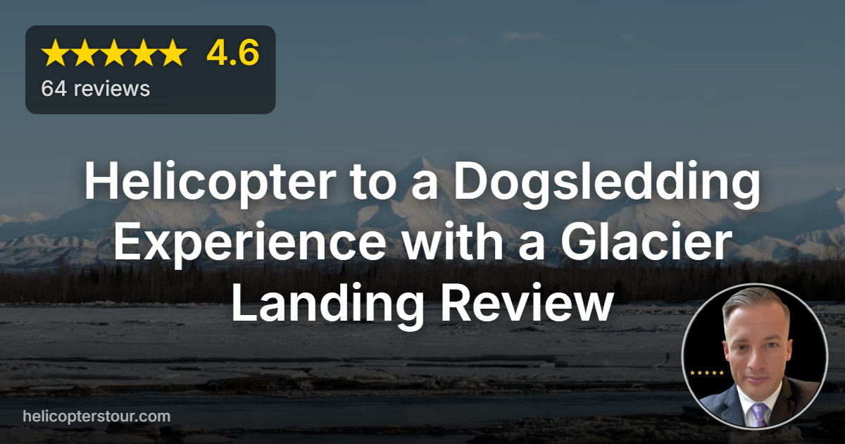 Discover our Helicopter to a Dogsledding Experience with a Glacier Landing at Herbert Glacier. Read our honest review of this epic Alaska adventure!