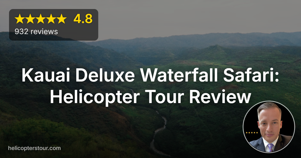 Discover our Kauai Deluxe Waterfall Safari: Helicopter Tour review. Experience breathtaking waterfalls and Na Pali Coast views on this unforgettable adventure.