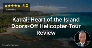 Stunning Kauai: Heart of the Island Doors-Off Helicopter Tour Review 2026