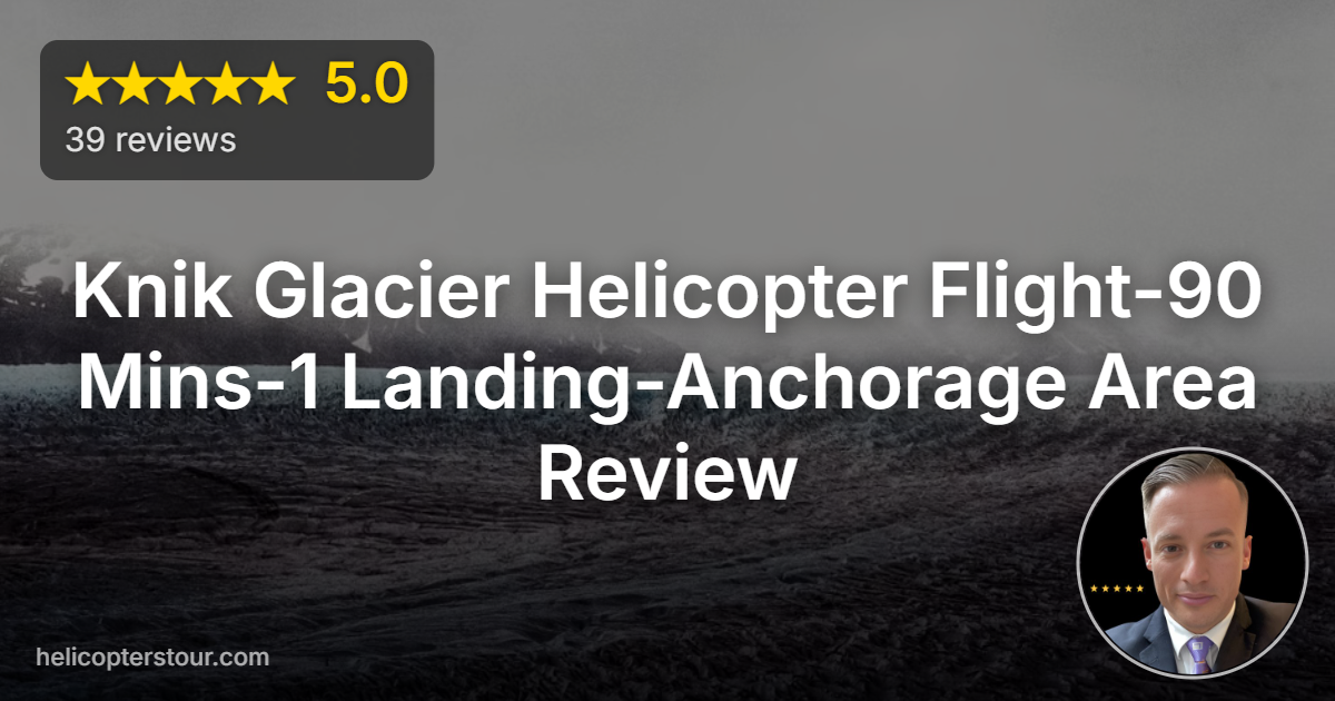 Discover the Knik Glacier Helicopter Flight-90 Mins-1 Landing-Anchorage Area experience. Explore stunning glaciers and Alaska wilderness on this epic tour!