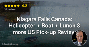 Amazing Niagara Falls Canada: Helicopter + Boat + Lunch & More US Pick-up Review 2026