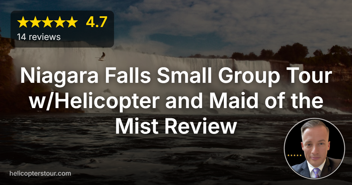 Discover our Niagara Falls Small Group Tour w/Helicopter and Maid of the Mist experience. See breathtaking aerial views and iconic attractions!