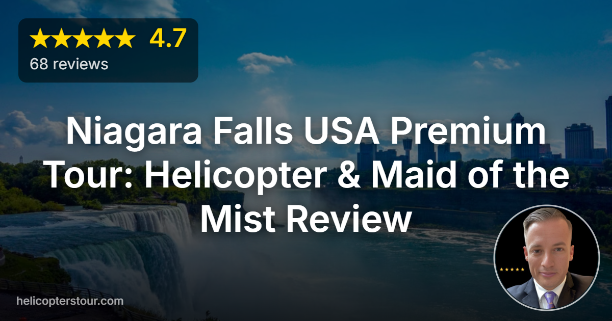 Discover the Niagara Falls USA Premium Tour: Helicopter & Maid of the Mist experience. Read our honest review of this incredible aerial adventure!