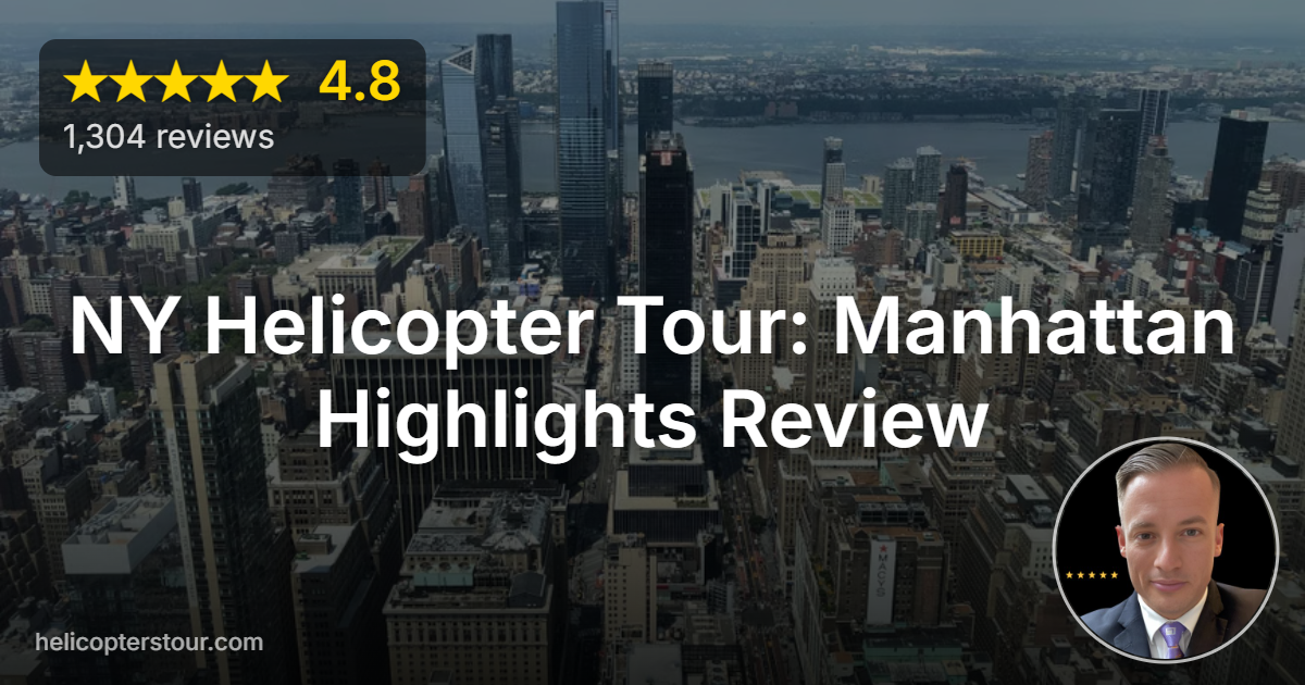 Discover our NY Helicopter Tour: Manhattan Highlights experience. See iconic landmarks from above in this unforgettable aerial adventure. Book now!