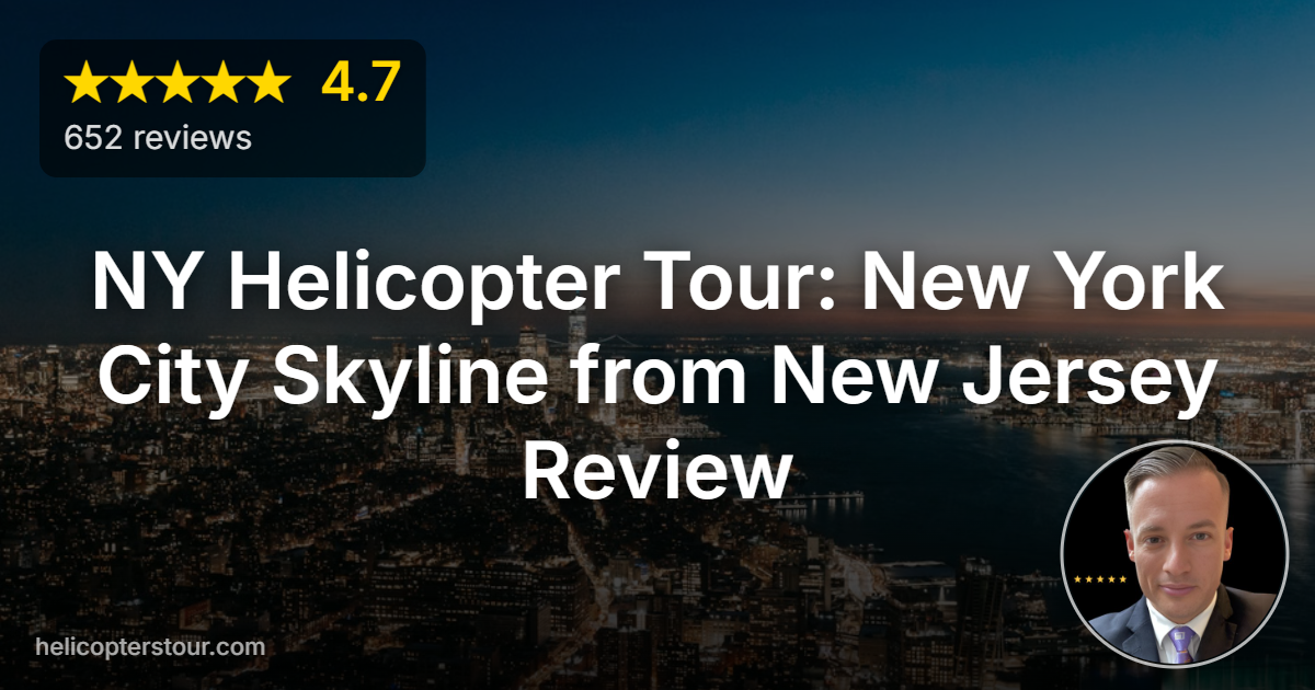 Discover our NY Helicopter Tour: New York City Skyline from New Jersey. See stunning Manhattan views from Linden Airport. Book your unforgettable flight today!