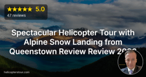 Spectacular Helicopter Tour with Alpine Snow Landing from Queenstown Review Review 2026